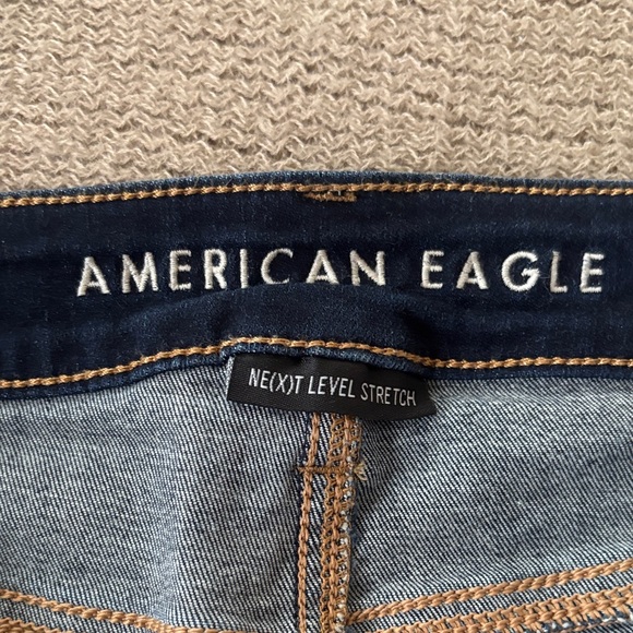 American Eagle Outfitters Women's Navy Skinny Jegging Jeans - Picture 2 of 6